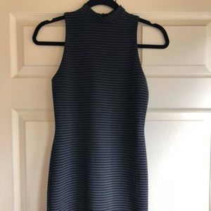 Silence + noise high neck bodycon dress